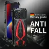 Корпуса Shock -Resean Armour Metal Phone Case для iPhone 13 14 15 Pro Max Все инклюзивное защитное покрытие для Samsung S23 S22 S24 Ultra
