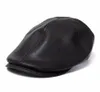Wholemens ivy cap faux cuir bunnet newnet beret chauve gatsby plate golf hat279o8297760
