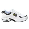 Scarpe casual che cammina sport esterni mocacchi da tennis allenatore da tennis caviglia sneaker in pelle bianca vulcanizzata