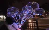 Luces LED Balloons Night Lighting Bobo Ball Multicolor Decoración Blema de boda Decoración Bright Bright más ligero Wit1780126