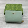 Louls Vutt 23 Coin Women Wallet 11 cm Designers Handtas Tas Luxurys Travelbox Zippy Wallets Purse kort groen met dames