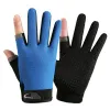 Gants de cyclisme Golf Men Glove gauche à droite Micro Soft Soft Spandex Couleur de marque noire Accessoires d'extérieur 230612 Drop livraison Sports Out DHR1O