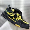 Designer brödskor män skridskor sneakers unika med diamantläder gjord övre ventilat nät bicolor modell sida innehåller blommor avslappnad 1854 brödskor k2