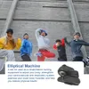 Maszyna eliptyczna eliptyczna fitness elektryczna pod biurkiem Pedal Ćwiczenie nogi trener Antislip Stepper z 12 -poziomową prędkością 240416