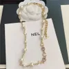 Luxury Gold Letter Sailor Moon Necklace_ Moissanite, Coconut Pearl Diamond Beads Choker Pendant For Women