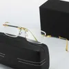 Designer -Sonnenbrillen neue feldernde und zerteilte Sonnenbrillen kleine Box -Sonnenbrillen können mit der optischen Myopia -Brille abgestimmt werden