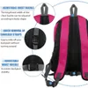Dog Pet Backpack Travel Bag Front Pack Adem instelbaar met veiligheidsreflecterende strips voor wandelen buitenkatten 240412