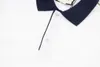 męska koszula polo designer koszule po polo dla mężczyzny moda fokus haft haft wąż podwiązka małe pszczoły wzór ubrania ubrania koszulka czarno -biała koszulka męska a5