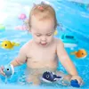 Baby Bath Toys Magnet Baby Bath Fishing Toys Win-Up Balsine Whals Bathtub Toy Fishing Game Water Bub Toys Set With Pabriers Polon