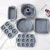 Moules Fais du gris Moule de silicone ensemble pour pâtisse