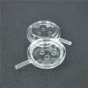 Smoke Shop New Glass Charcoal Holder Tobacco Cover for Glass Hookah Smoking Hookah Bowl Head Narguile Nargile Glass Tray Bong