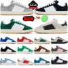 00S Designer Chaussures décontractées pour hommes femmes classiques Og Plaque-forme en cuir en cuir baskets plates vert foncé gum noir gris vert homme luxe 00 Trainers