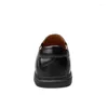 Casual Shoes Genuine Leather Formal Lofers For Men 2024 Slip On Moccasins Italian Male Driving Chaussure Homme 47