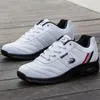 Casual Shoes Men's Running Sport Athletic Sneakers Man Walking Gym Waterproof Leather Brand Cushion Training Tennis Golf