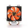 Ventilateur de refroidisseur de CPU efficace efficace 3pin pour Intel LGA 1150 1151 1155 1156 775 1200 AMD AM3 AM4 Ventilor silencieux silencieux radiateur