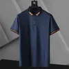 New product creative design POLO shirt, brand designer men's and women's three label embroidered short sleeved POLO