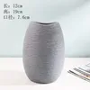Vasi Creative White Vase Ceramic Ceramic DECORAZIONI SOGGIORI FLOORE ALL'ASSERSO CASA HOMESSAYS Disposizione Nordica Appa