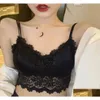 Kamaruk tankları siyah y bra artı beden dantel kadın039s iç çamaşırı kesintisiz bralette üst push up mahrem görünmez brassiere lingerie8342413 otgbk