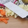 Facas Francês de aço inoxidável Faca corrugada Profissional Slicer de batata para cortar batatas fritas