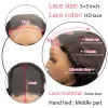 Wigs HD Lace Front Human Hair Wigs For Women Brazilian Straight Remy Human Hair Wigs 5x5 Closure Wigs HD Transparent Lace Closure Wig