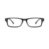 Солнцезащитные очки квадрат ручной работы в ручной кадре негабаритная рама с носовыми подушками Мужчины Женщины мода Покромные серые очки для чтения от 0,75 до 4