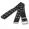 Bältespunk Buckle Belt Design Thin Knutted For Women Mens Womens Casual Canvas midja Luxus Marken