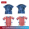 2024 Paraguay voetbalshirt 2024 Copa America Camisa Home Away voetbalshirt Kit maat S-4XL Nationaal team Voetbalkit