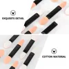 Makeup Brushes 20pcs Double-Headed Eye Shadow Sponge Applicator Disposable Eyeshadow Brush For Woman Lady Female Small Size