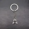 Клавики Keyrings Vintage Jewelry Bag Sagm Music Dance Party Supply Size Size 28 мм