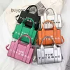 Дизайнер Marcj High-end Tote Bag French Mudbag Sudbag Quality Korean Edition Small Square 2024 Новая персонализированная мода