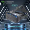 VR -bril Virtual Reality Headset Viar Devices Helmet 3D Lenes Smart Goggles voor smartphones Telefoon Mobile Gogle Game Accessoire 240424