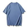 Summer masculino colorido camisetas machos casua de manga curta camiseta clássica de algodão de grande porte camisetas de hiphop s5xl 240426