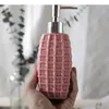 Sıvı Sabun Dispenser Basit Taşınabilir Seramik El Saniter Losyon Şişesi Ev Yaratıcı Şampuan Duş Jel Banyo Aksesuarları