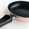 Utensilien rosa Pot 6,5 Zoll Nicht -Stick -Stick -Brockpfanne Pan Flat Cookware Küchenutensilien zum täglichen Kochen Komplementäres Essen