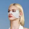 Bandanas Sun Protection Mask Coaling Fabric Face voor rennen Rijden reizende wandelcamping fietsend omslag