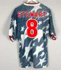 1994 USA Classic Away ShirtレトロサッカージャージーWegerle Lalas Ramos Balboa Stewart 94クラシックサッカーシャツ大人ユニフォーム
