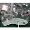 4m dia+1.5m tunnel wholesale Outdoor Inflatable bubble tent igloo dome Transparent Bubble House Hotel Lodge for camping