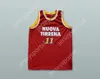 Niestandardowe nazwa Niewiele młodzież/dzieci Pallacanestro Virtus Roma 11 Red Basketball Jersey Top zszyte s-6xl