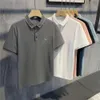 Fred Polo Perry Men Designer T-Shirt أعلى جودة الأزياء الفاخرة Polos Summer Mens تطريز صغير لؤلؤة القطن بولو تي شيرت قصير الأكمام صدرية نصف الأكمام