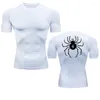 Men's T Shirts Running T-Shirt Long Sleeve Compression Shirt Outdoor Fitness Second Skin Quick Dry Sportswear Sport Top Short