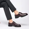 Casual schoenen mannen echte lederen hoogwaardige jurk formele bruiloft voor zakelijke luxe heren oxfords schoen