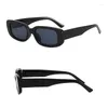 Sunglasses Small Rectangle Women Oval Vintage Brand Designer Square Sun Glasses For Shades Female Eyewear Anti-glare UV400