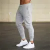 Masowe mężczyzn siłowni Pure Color Pants Joggers Fitness swobodny długi trening chude spodnie dresowe joggerowe spodnie dresowe 240425