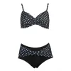 Set IT Active Swimwear Nylon Dot Polyester Ja Unterdraht Frauen Bikinis Set Bikinis 2023 Frau Y052 Top Fashion