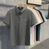 Fred Polo Perry Men Designer T-Shirt أعلى جودة الأزياء الفاخرة Polos Summer Mens تطريز صغير لؤلؤة القطن بولو تي شيرت قصير الأكمام صدرية نصف الأكمام