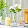 Verre en verre VERRES VASES COUPTES FLOCTANTES COTTEURS CALLINDS CHARGE VASES FLASES VERRES CARRE