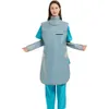 0.5mmpb Lead Apron with Thyroid Shield Collar for X-Ray Protection - Dental Radiation Shield Vest Apron for Maximum Safety and Comfort