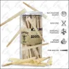 Rookaccessoires Sigaret R110mm Witbruin Oll Papier King Size Horn Tube 1 pot van 100 sticks Tubes Rolling Paper Dab Rig