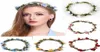 Goedkoop Boheemian Terylene Flower Headband Garland Crown Festival Wedding Bride Bruidsmeisje Hair Krans Boho Bloemen Hoofdtooi HE2262266