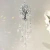 Garden Decorations Suncatcher Crystal Prism Tree of Life Sun Catcher Garden Decoration Rainbow Maker for Window Sundrop Crystal Decoration Wedding